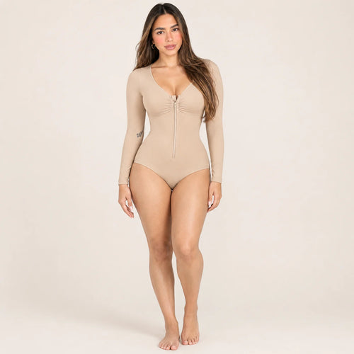 FAJA SHAPEWEAR FULL BODY VELORA en BEIGE