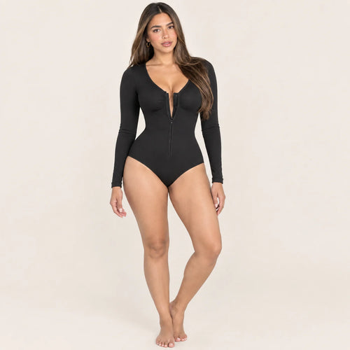 FAJA SHAPEWEAR FULL BODY VELORA en NEGRO
